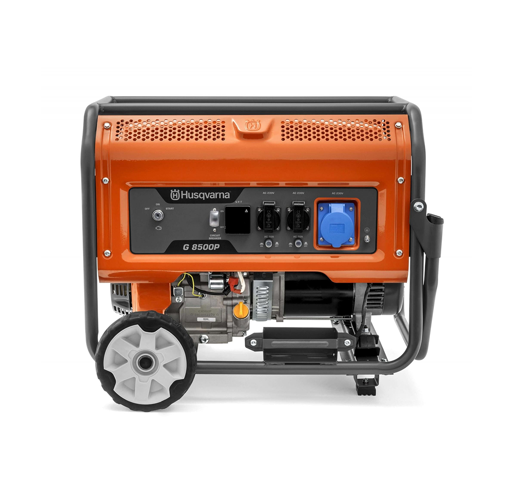 Генератор Husqvarna G 8500 P (8 кВт / 7,5 кВт, 220В) бензиновый