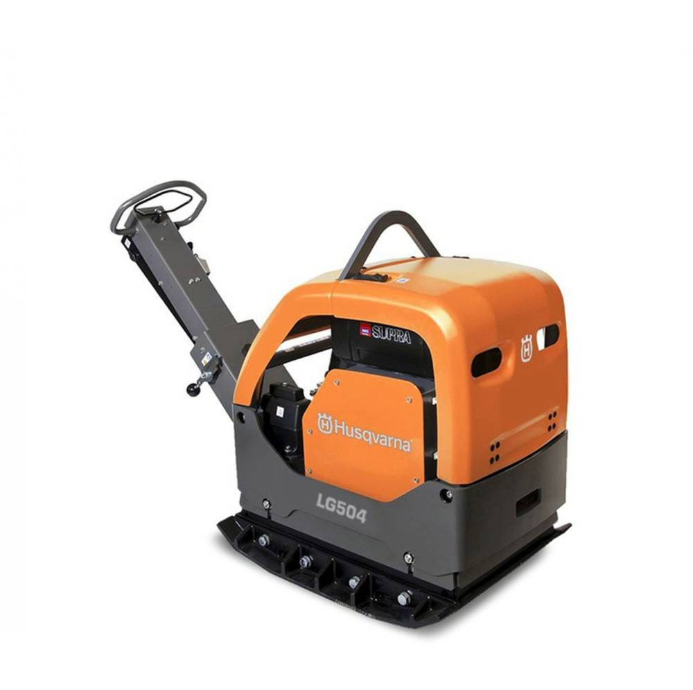 Виброплита реверсивная Husqvarna LG 504 DECW [500 кг с расширителями] (трамбовка)