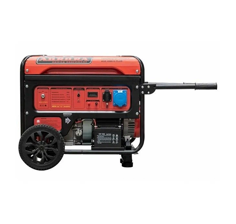 Генератор Aurora AGE 8500 D+ (7,5 кВт / 7 кВт , 220В) бензиновый